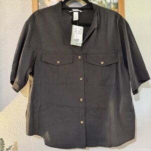 H&M Short Sleeved Blouse